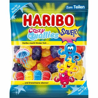 Haribo Crazy Quallies Sauer (160g Packung)
