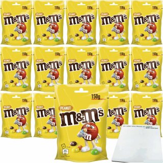 m&ms Peanut (15x150g Packung) VPE