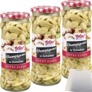 Hofgut Champignons in Scheiben 3er Pack (3x580ml Glas) +...