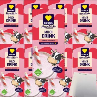 Gut&Günstig Milchdrink Erdbeere 3er Pack (9x200ml Packung) + usy Block