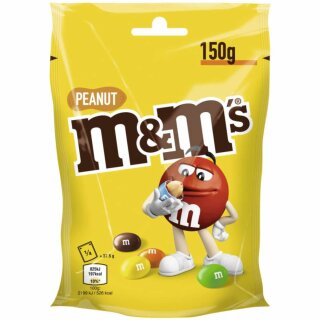 m&ms Peanut (150g Packung)