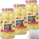 Hofgut Kartoffeln ganz 3er Pack (3x720ml Glas) + usy Block
