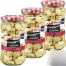 Hofgut Champignons in Scheiben 3er Pack (3x314ml Glas) +...