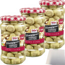 Hofgut Champignons Mini 3er Pack (3x314ml Glas) + usy Block