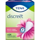 TENA Discreet Mini Magic 3er Pack (34 Stk. Packung) + usy...