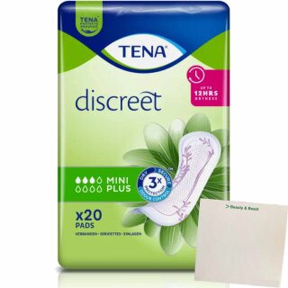 Tena Discreet Ultra Mini Plus (24stk Packung) + usy Block