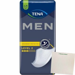 Tena MEN Level 2 (20stk Packung) + usy Block