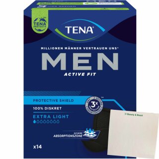 Tena MEN Active Fit Level 0 (14stk Packung) + usy Block