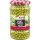 Hofgut Junge Erbsen sehr fein 3er Pack (3x370ml Glas) + usy Block