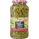 Hofgut Feine Brechbohnen 3er Pack (3x720ml Glas) + usy Block