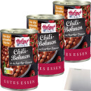 Hofgut Chilibohnen 3er Pack (3x425ml Dose) + usy Block