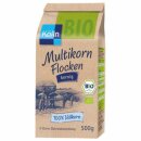 Kölln Miltikorn Flocken Kernig 3er Pack (3x500g Packung) + usy Block