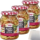 Hofgut Pusztasalat 3er Pack (3x370ml Glas) + usy Block