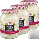 Hofgut Selleriesalat 3er Pack (3x370ml Glas) + usy Block