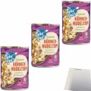 Time Out Hühner Nudeltopf 3er Pack (3x400g Dose) + usy Block