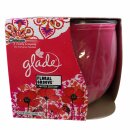 Glade Duftkerze Floral Groove Blumenduft Kerze 3er Pack (3x120g Stück) + usy Block