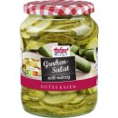 Hofgut Gurkensalat 3er Pack (3x720ml Glas) + usy Block