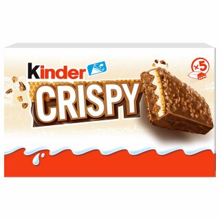kinder Crispy 5Stk Box (170g Packung)