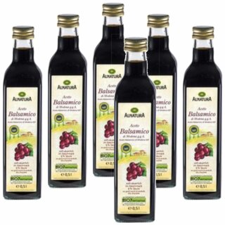 Alnatura Aceto Balsamico di Modena (6x 500ml Flasche) VPE