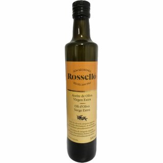 Rosello Olivenöl Aceite de Oliva Virgen Extra (500ml Flasche)