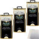 Munoz Aceite de Oliva Virgen Extra Natives Olivenöl 3er Pack (3x5L Dose) + usy Block
