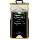 Munoz Aceite de Oliva Virgen Extra Natives Olivenöl 3er Pack (3x5L Dose) + usy Block