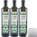 Garcia de la Cruz Extra Virgin Olive Oil Natives Olivenöl 3er Pack (3x500ml Flasche) + usy Block