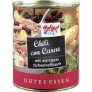 Hofgut Chili con Carne 3er Pack (3x800g Dose) + usy Block