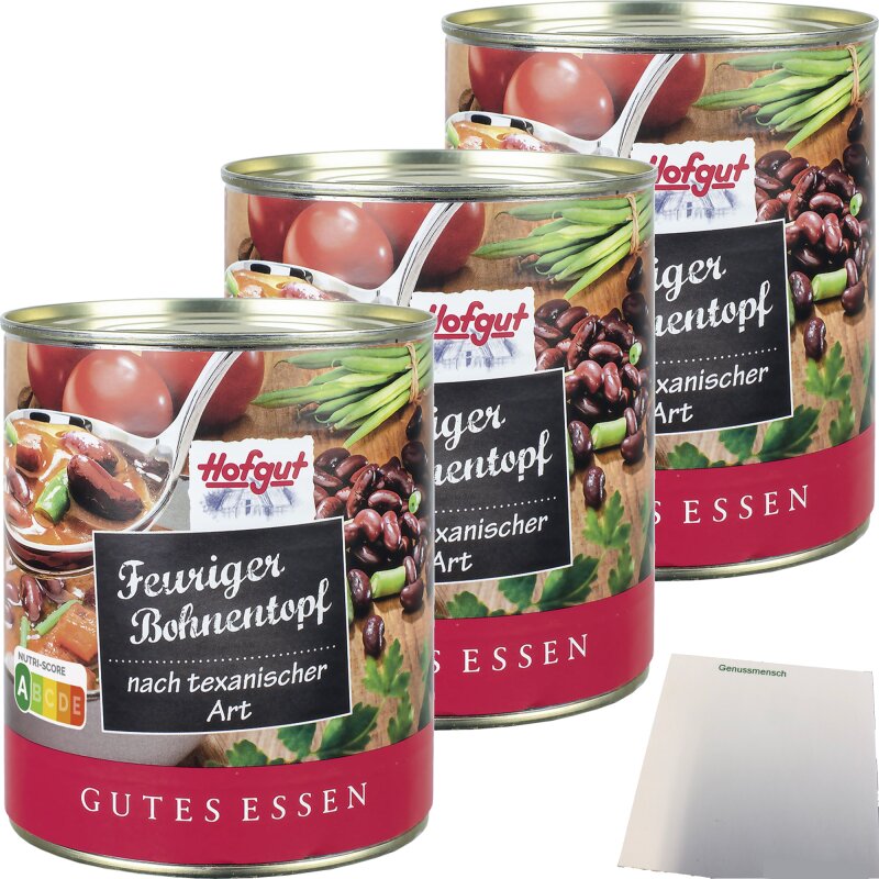 Produktbild von Usy Bundle: Hofgut Champignons In Scheiben (3x370ml) + Usy Block – Praktisch Und Lecker!
