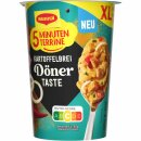 Maggi 5 Minuten Terrine Kartoffelbrei Döner Taste 3er Pack (3x71g Dose) + usy Block