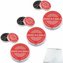 Scho-Ka-Kola Original Zartbitter rot 3er Pack (3x100g Dose) + usy Block