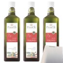 PrimOli Toscana Olivenöl extra vergine di oliva 3er Pack (3x500ml Flasche) + usy Block