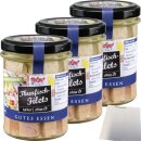 Hofgut Thunfisch Filets Wasser 3er Pack (3x200g Glas) + usy Block