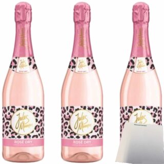 Jules Mumm Rosé Dry 3er pack (3x0,75L Flasche) + usy Block