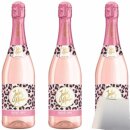 Jules Mumm Rosé Dry 3er pack (3x0,75L Flasche) + usy Block