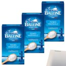 La Baleine Meersalz fein 3er Pack (3x500g Packung) + usy Block