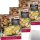 Hofgut Bratkartoffeln mit Zwiebeln 3er Pack (3x400g Packung) + usy Block