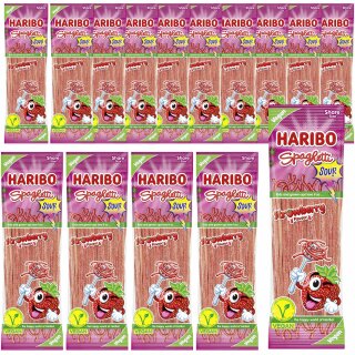 Haribo Spaghetti Erdbeere (15x200g Packung) VPE