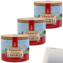 Le Saunier de Camargue Fleur de Sel Meersalz 3er Pack...