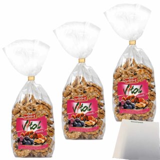 Lambertz Vital Klassik 3er Pack (3x200g Packung) + usy Block