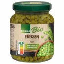EDEKA Erbsen fein 3er Pack (3x340g Glas) + usy Block