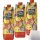 Hofgut Gelber Multi Direktsaft 3er Pack (3x1l Packung) + usy Block