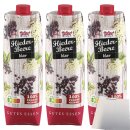 Hofgut Fliederbeersaft 3er Pack (3x1l Packung) + usy Block