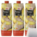 Hofgut Bananennektar 3er Pack (3x1l Packung) + usy Block
