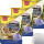 Hofgut Leinsamen geschrotet 3er Pack (3x200g Packung) + usy Block