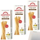 Knusprige Grissini torinesi mit nativem Olivenöl Extra 3er Pack (3x125g Packung) + usy Block