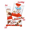 Kinder Maxi Mix Plüschtier Ziege Ostern (133g Packung) + usy Block
