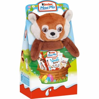 Kinder Maxi Mix Plüschtier Roter Panda Ostern (133g Packung)