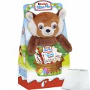 Kinder Maxi Mix Plüschtier Roter Panda Ostern (133g Packung) + usy Block