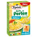 Tipiak zarte Perlen im Kochbeutel Weizen und Mais 3er Pack (3x350g Packung) + usy Block